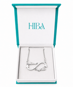Personalised Couple Arabic Necklace