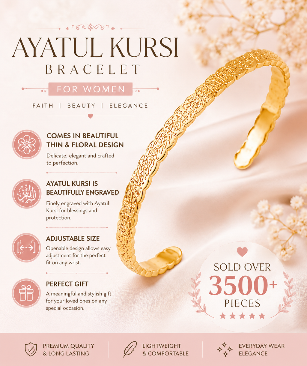 Ayatul kursi bracelet for Women