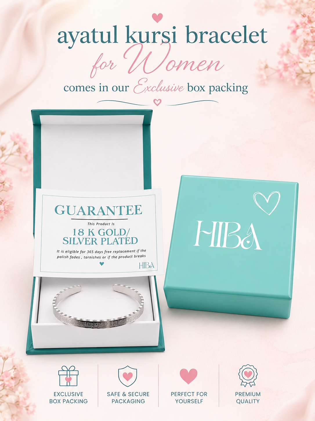 Ayatul kursi bracelet for Women